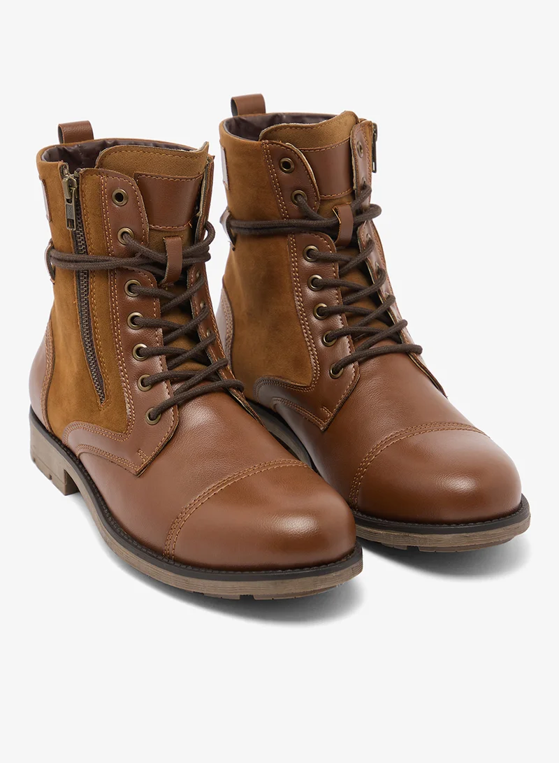 Robert Wood  Casual High Lace Boots for Men | Best Price UAE